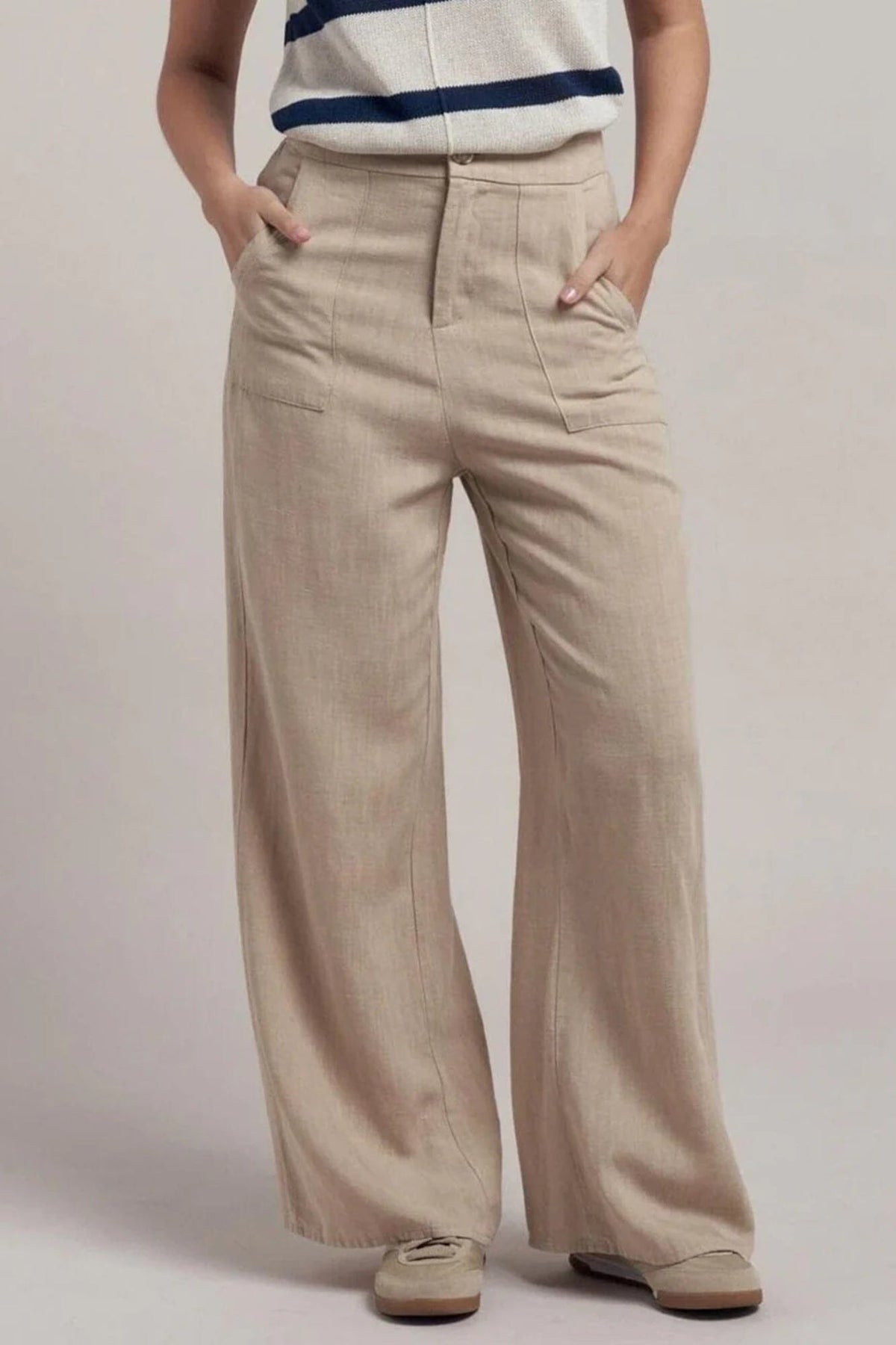 LITTLE LIES Billie Pants - Camel PANTS - Zabecca Living