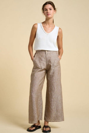 LITTLE LIES Bondi Pants - Chocolate PANTS - Zabecca Living