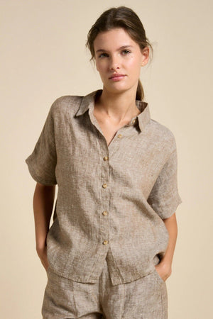 LITTLE LIES Bondi Pants - Chocolate PANTS - Zabecca Living