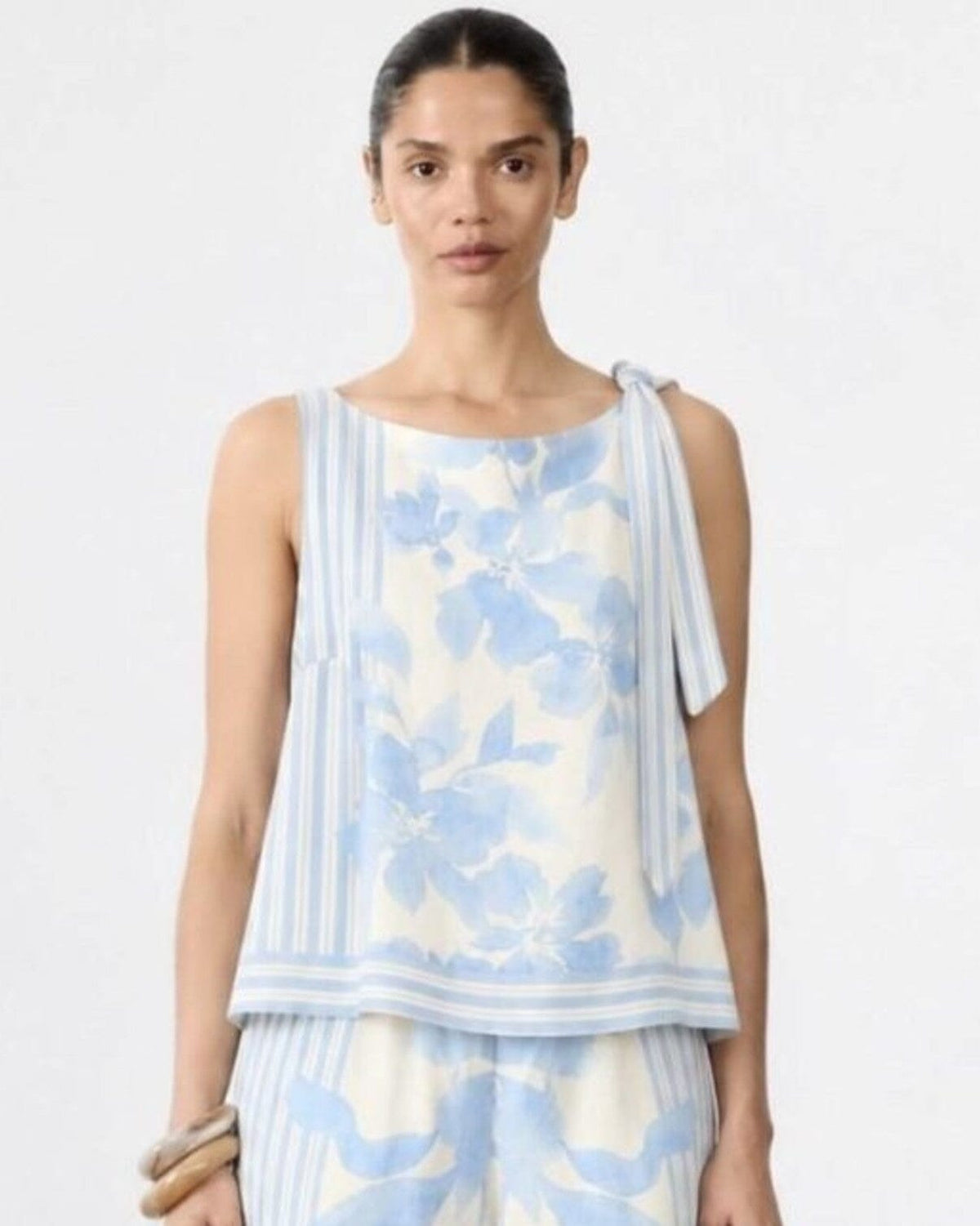 LITTLE LIES Delphine Linen Top Shirts &amp; Blouses - Zabecca Living