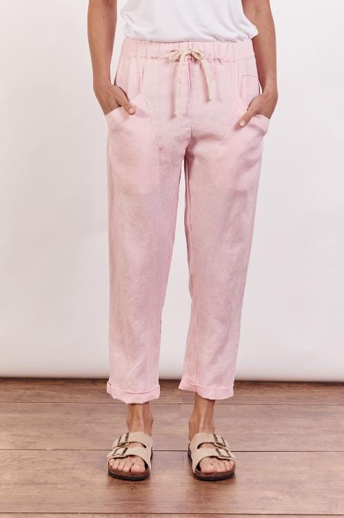 LITTLE LIES Luxe Pants - Candy Pink PANTS - Zabecca Living
