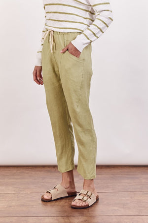 LITTLE LIES Luxe Pants - Pistachio PANTS - Zabecca Living