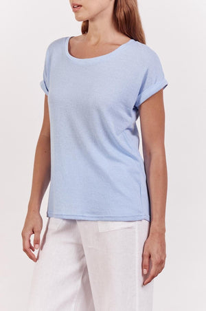 LITTLE LIES Otto Tee - Blue Tee - Zabecca Living