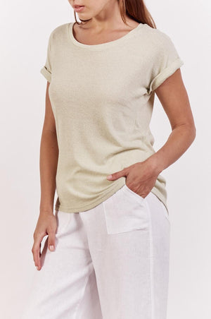 LITTLE LIES Otto Tee - Pistachio Tee - Zabecca Living