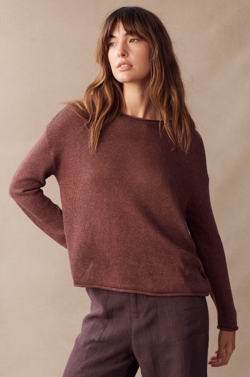LITTLE LIES Spring Knit - Cherry Jumpers + Knitwear - Zabecca Living