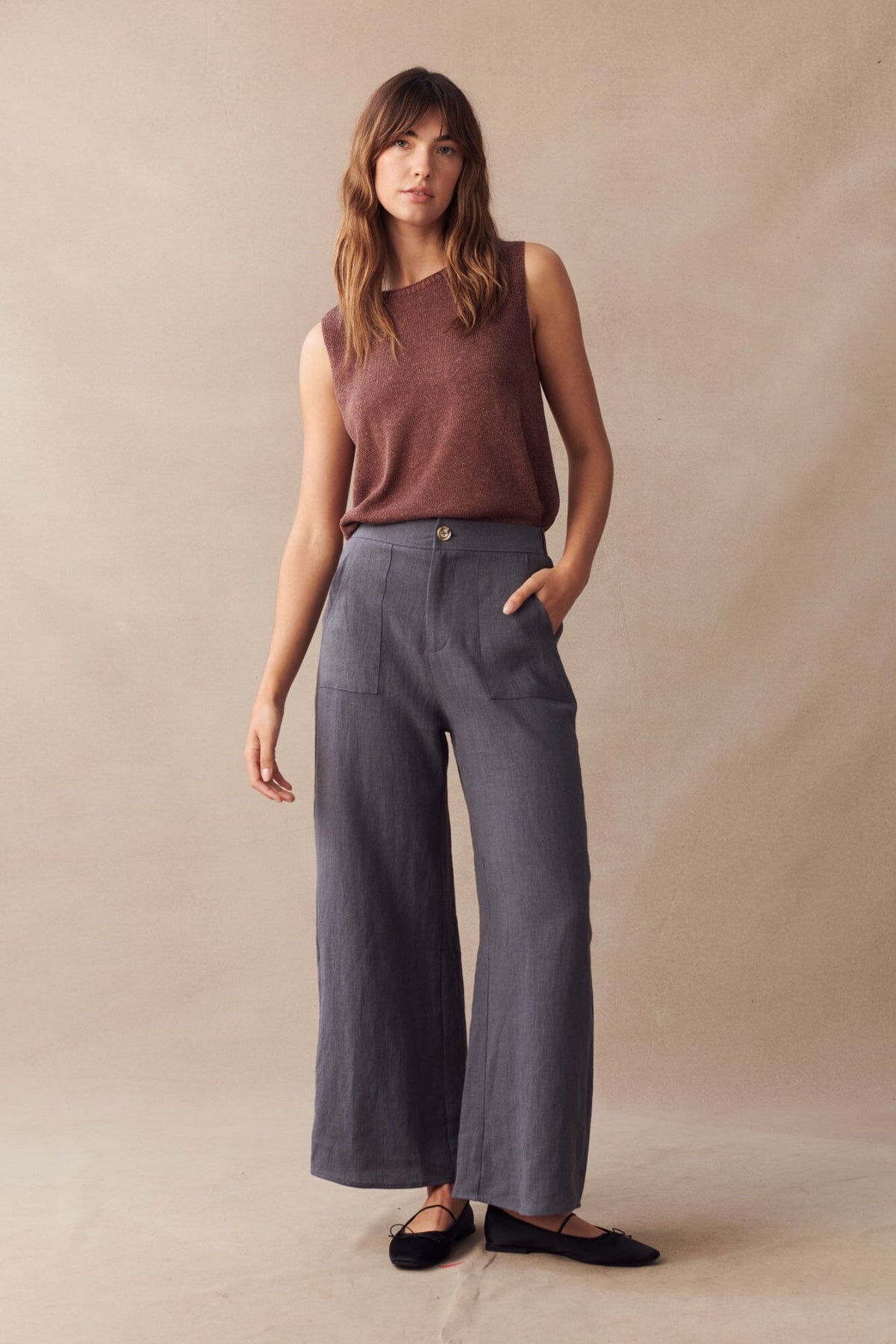 LITTLE LIES Spring Tank - Cherry Tank - Zabecca Living