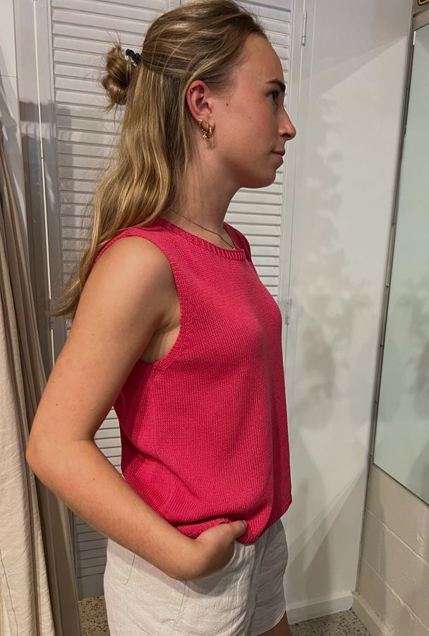 LITTLE LIES Spring Tank - Pink Tank - Zabecca Living