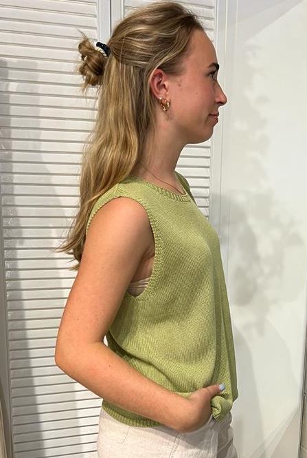 LITTLE LIES Spring Tank - Sage Tank - Zabecca Living