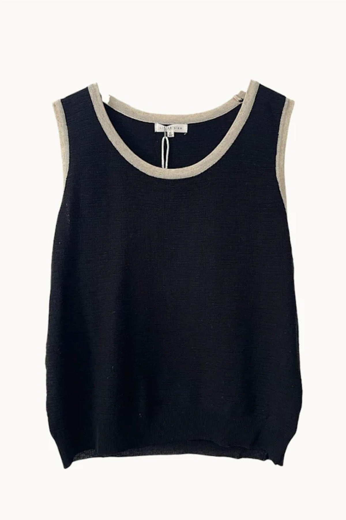 LITTLE LIES Trina Top - Black Tank - Zabecca Living