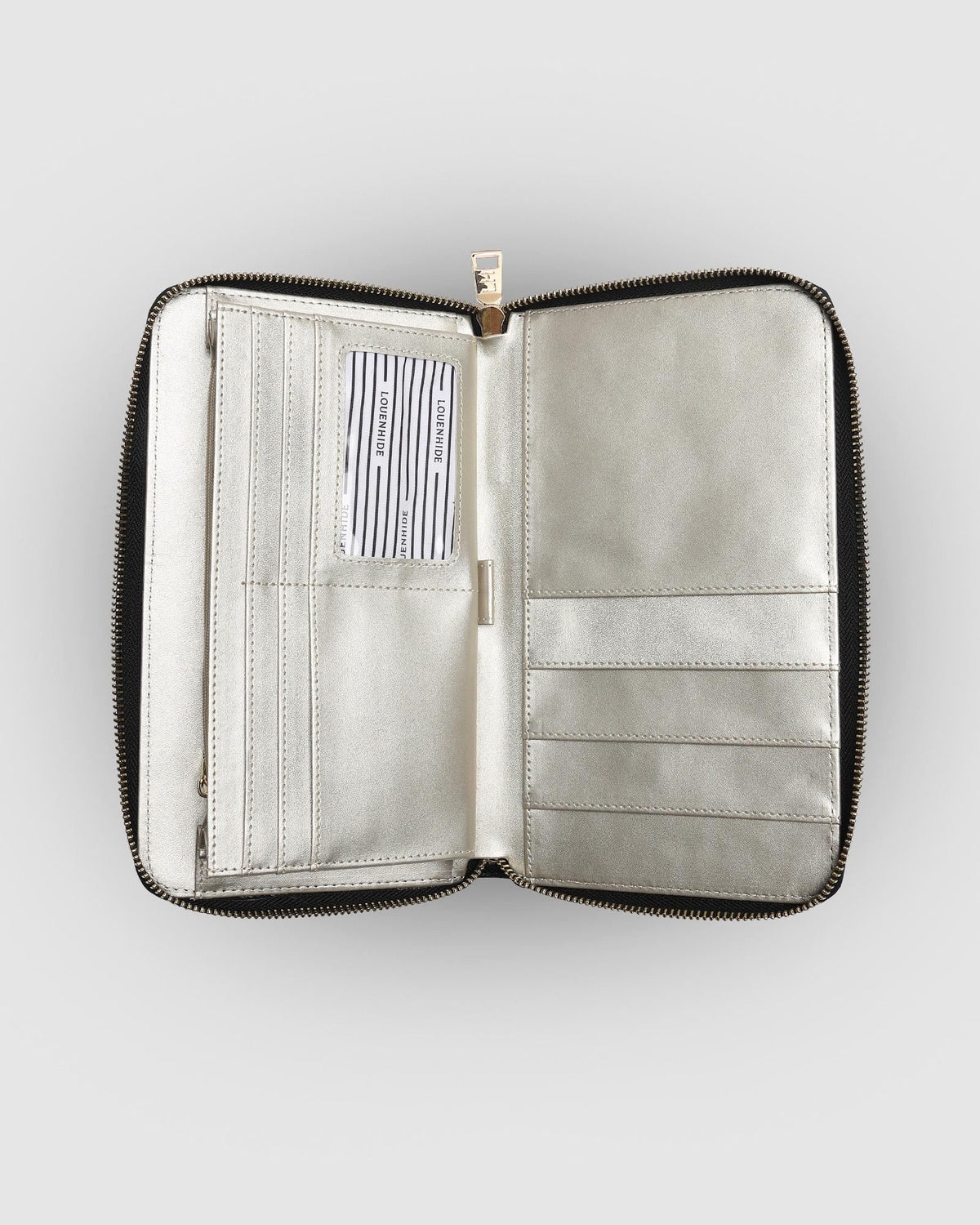 LOUENHIDE Arabella Travel Wallet - Black WALLET - Zabecca Living