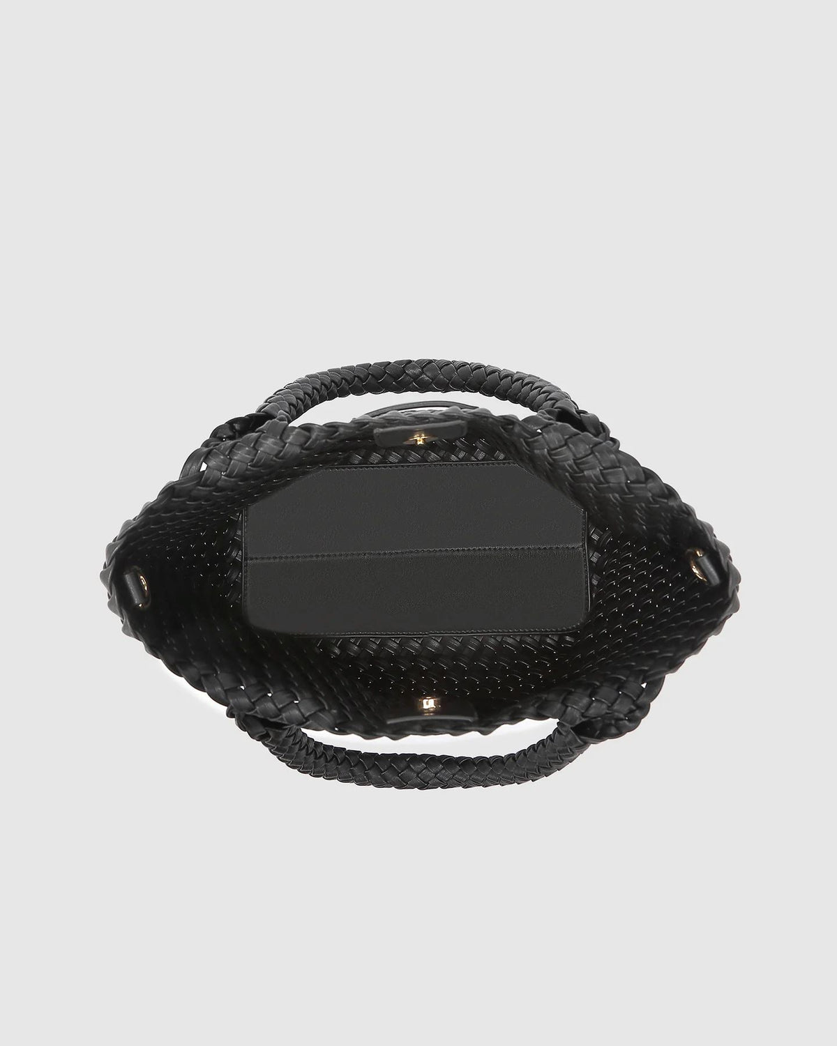 LOUENHIDE Baby Cruiser Woven Tote Bag - Black HANDBAG - Zabecca Living