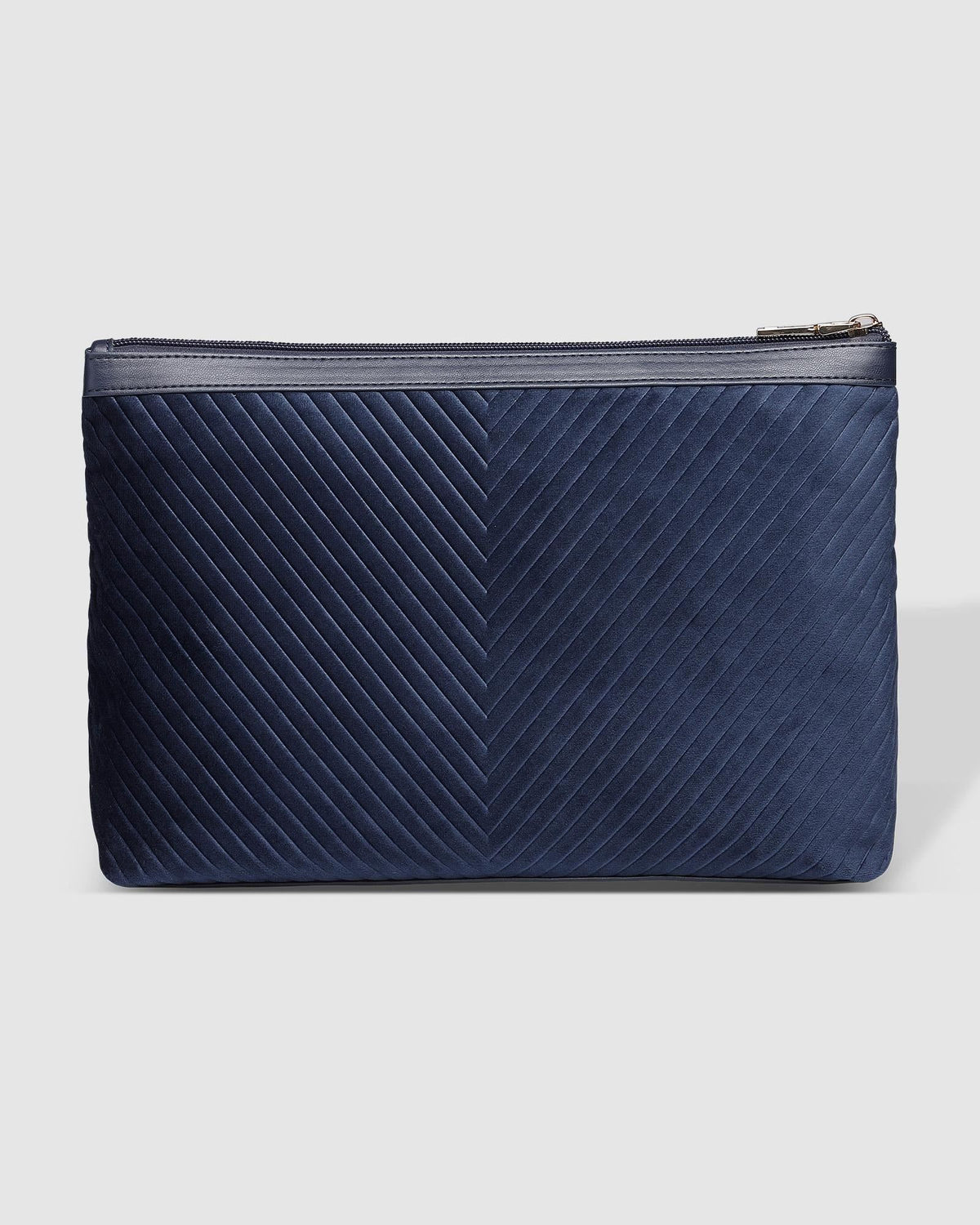 LOUENHIDE Bessie Pouch - Velvet Navy toiletry bag - Zabecca Living