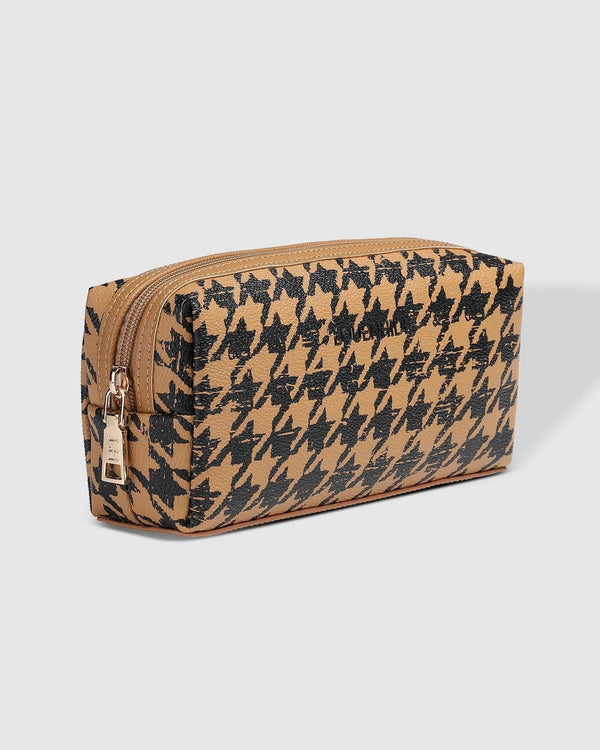 Louenhide Brianna Makeup Bag with Brush Set