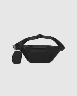 LOUENHIDE Brooklyn Belt Bag - Black HANDBAG - Zabecca Living