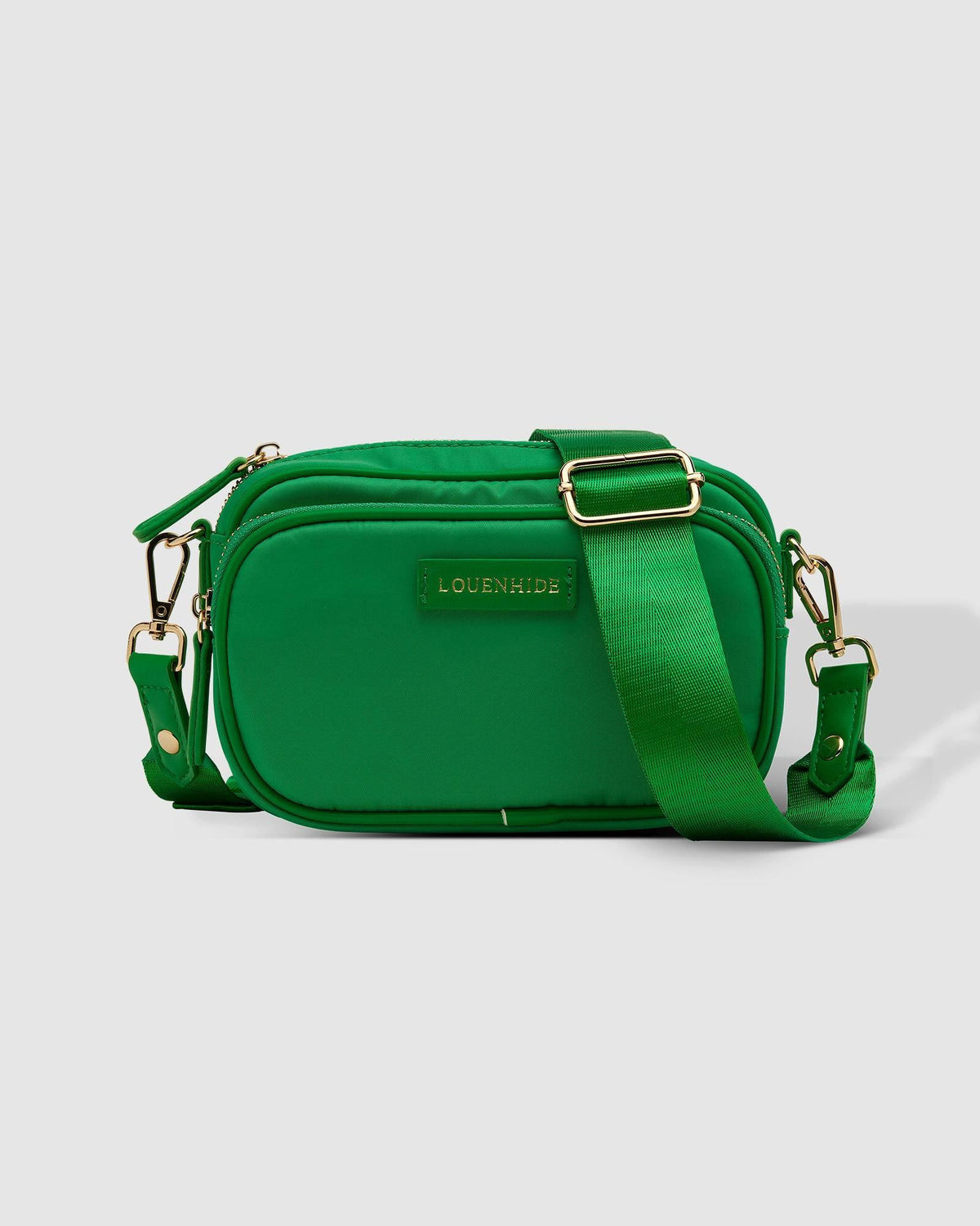 LOUENHIDE Cali Nylon Crossbody Bag - Apple Green HANDBAG - Zabecca Living