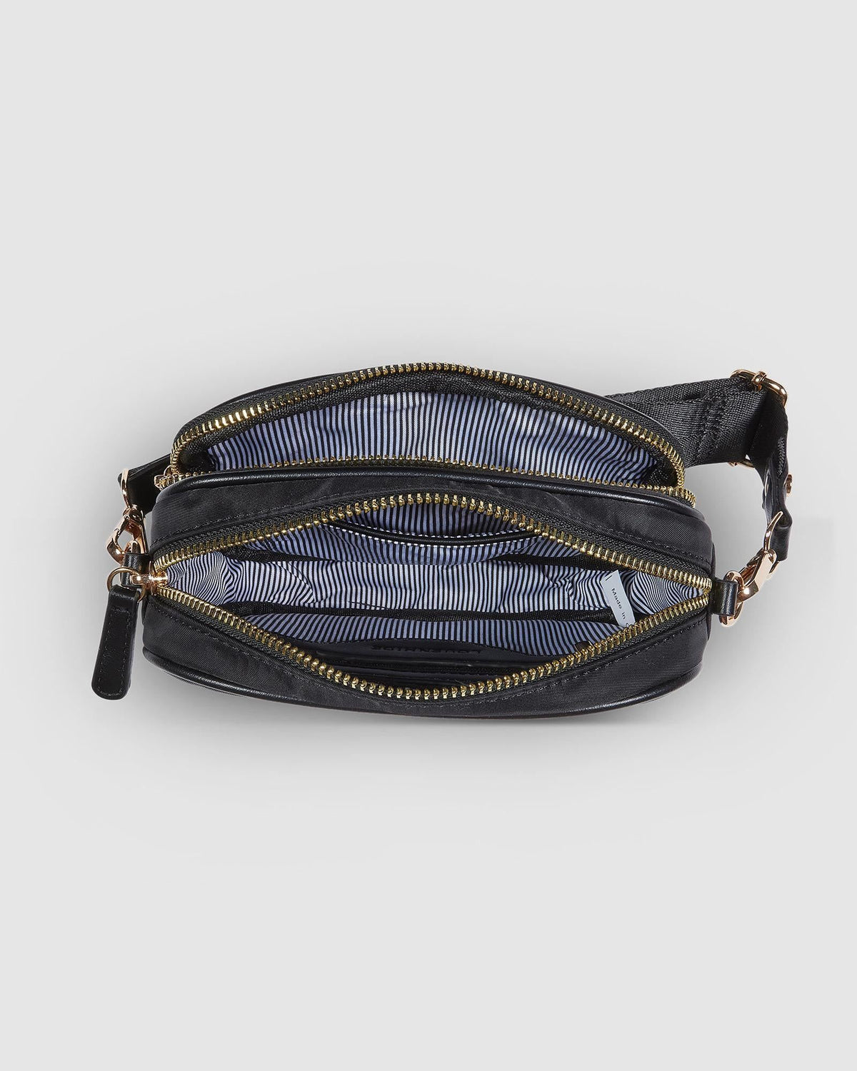 LOUENHIDE Cali Nylon Crossbody Bag - Black HANDBAG - Zabecca Living