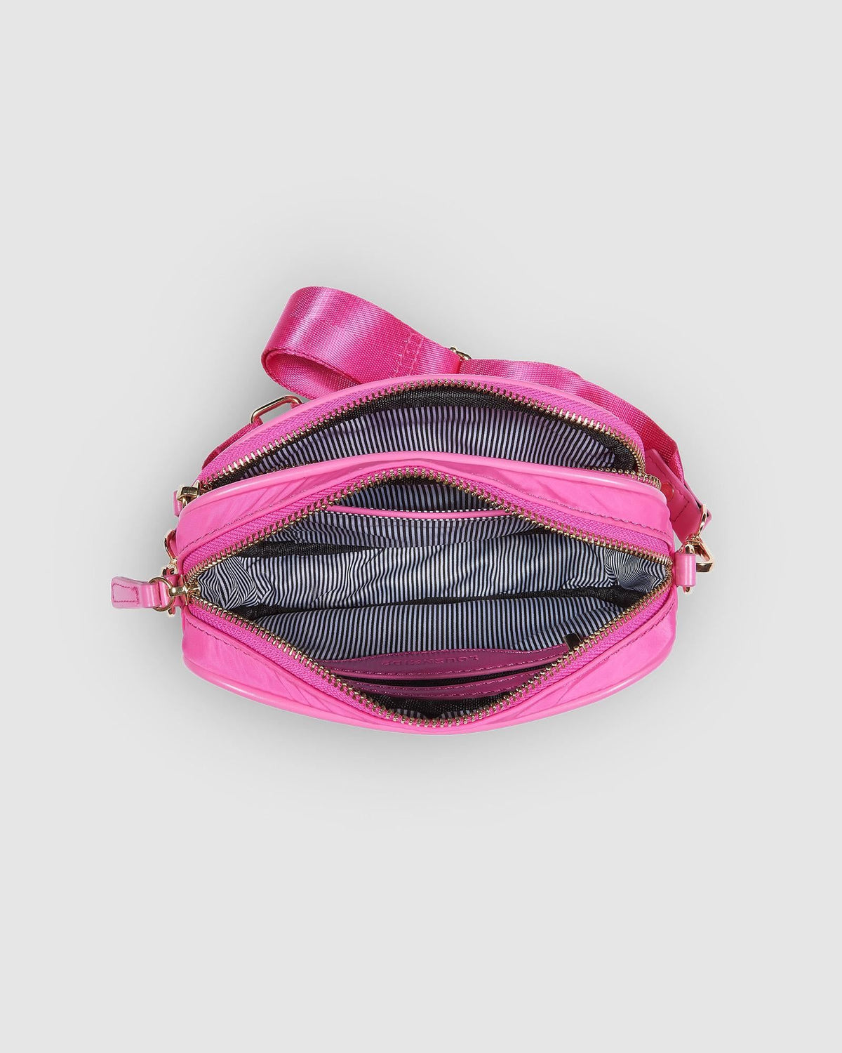LOUENHIDE Cali Nylon Crossbody Bag - Pink HANDBAG - Zabecca Living