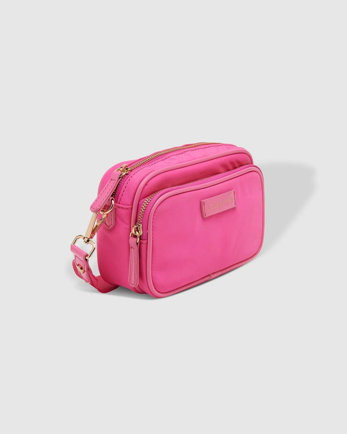 LOUENHIDE Cali Nylon Crossbody Bag - Pink HANDBAG - Zabecca Living
