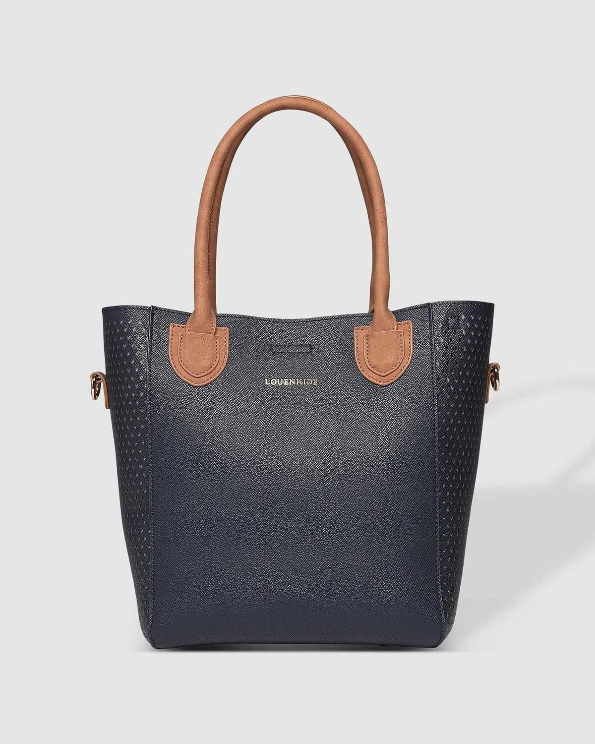 LOUENHIDE Dublin Tote - Navy HANDBAG - Zabecca Living