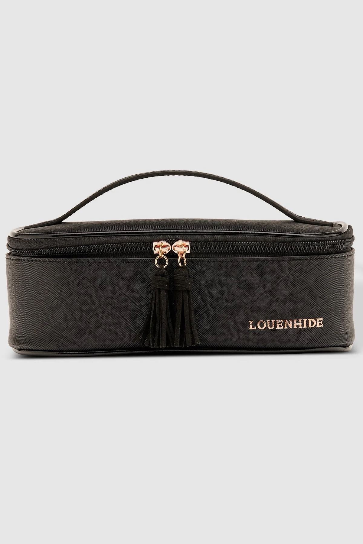 LOUENHIDE Georgie Fifi Cosmetic Case - Black Small COSMETIC BAG - Zabecca Living