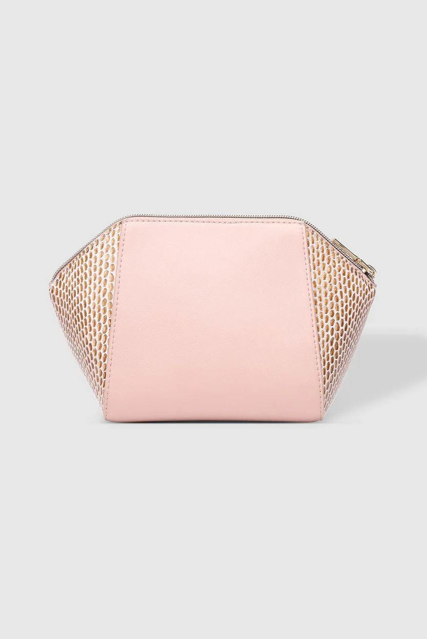 LOUENHIDE Havarti Pouch - Pale Pink toiletry bag - Zabecca Living