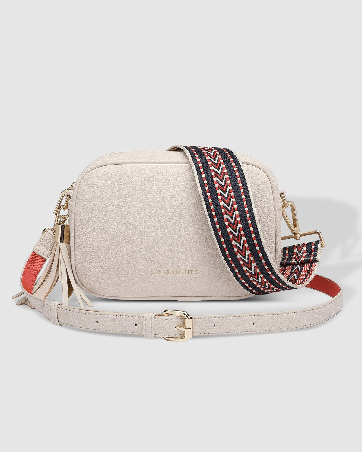 LOUENHIDE Jacinta Crossbody Bag - Linen HANDBAG - Zabecca Living