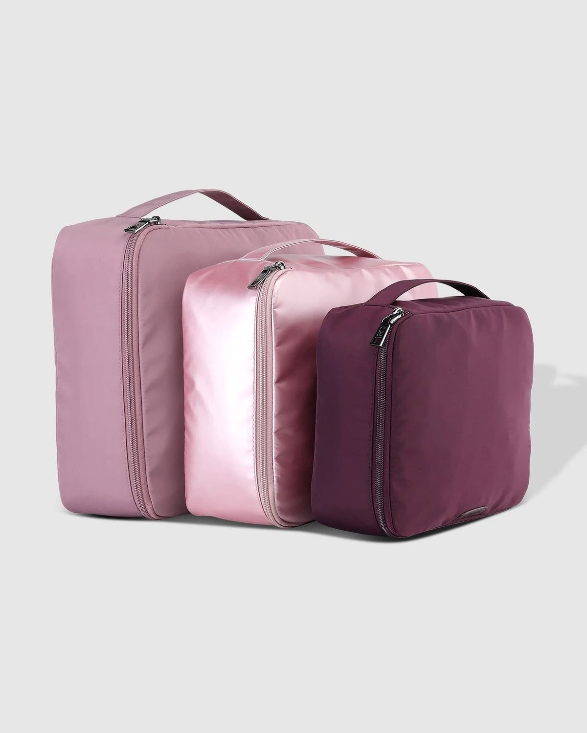 LOUENHIDE Madras 3 Piece Packing Cube - Multi Pink Purse - Zabecca Living