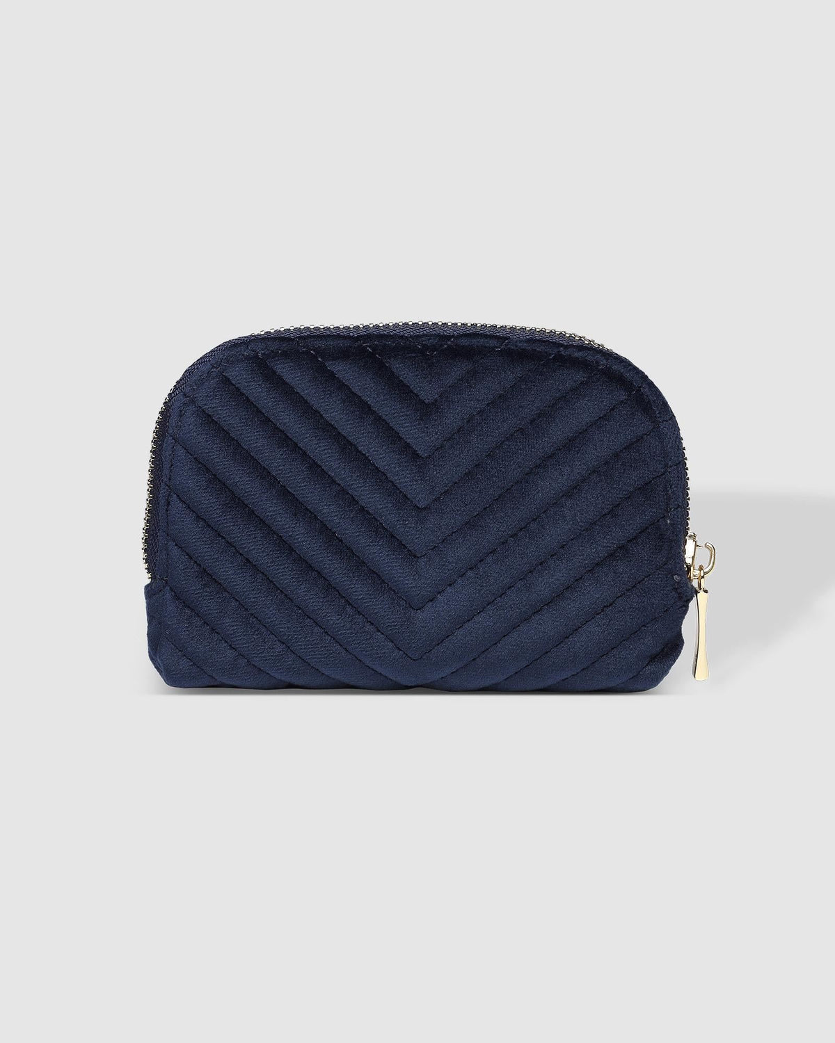 LOUENHIDE Nina Quilted Purse - Velvet Navy Purse - Zabecca Living