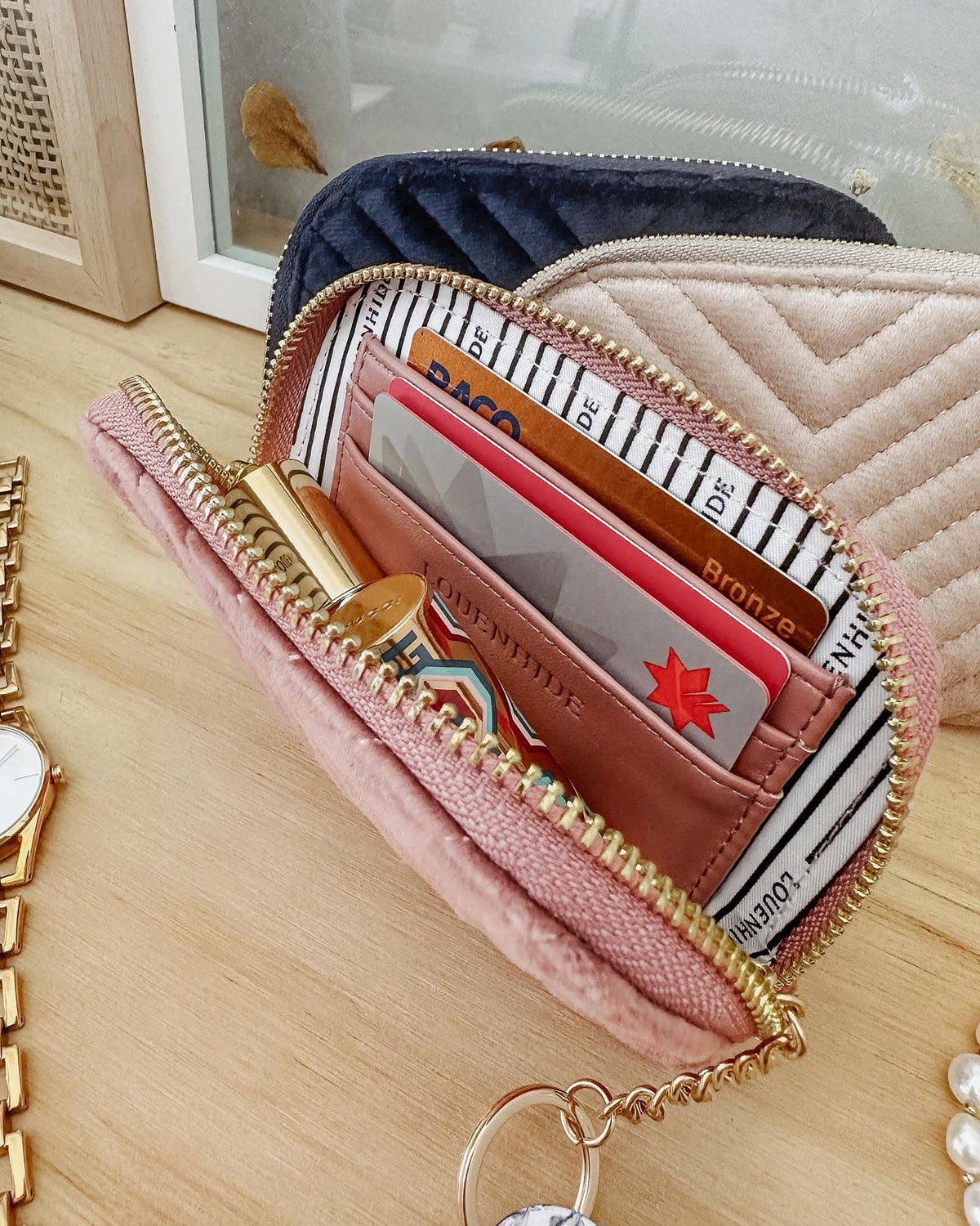 LOUENHIDE Nina Quilted Purse - Velvet Spice Purse - Zabecca Living