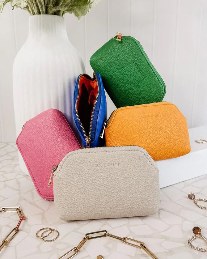 LOUENHIDE Ruby Purse - Linen Purse - Zabecca Living