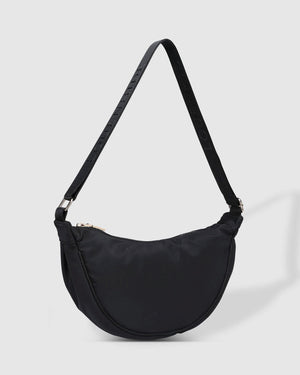 LOUENHIDE Sylvia Nylon Crossbody Bag - Black HANDBAG - Zabecca Living