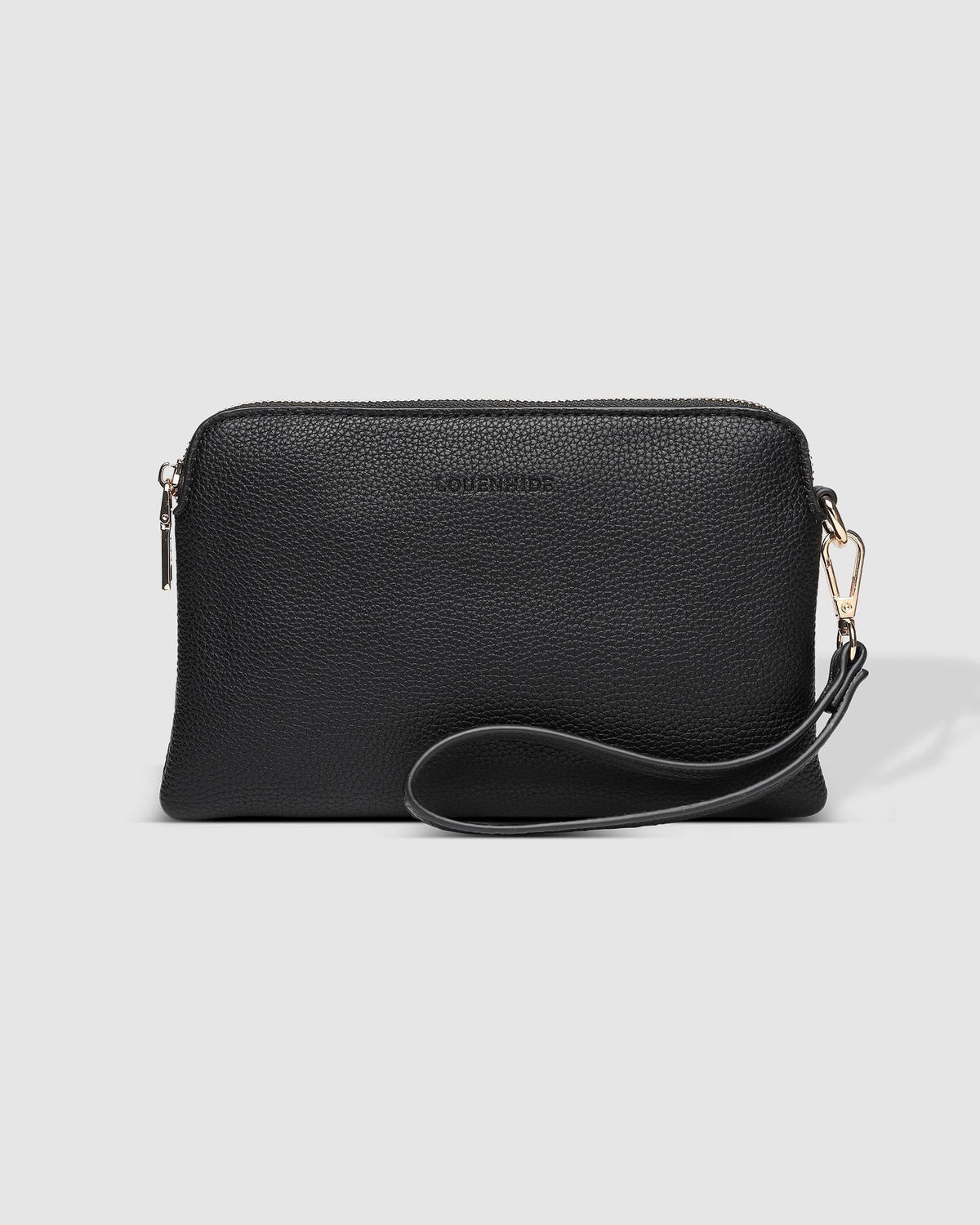 LOUNENHIDE Poppy Clutch - Black HANDBAG - Zabecca Living