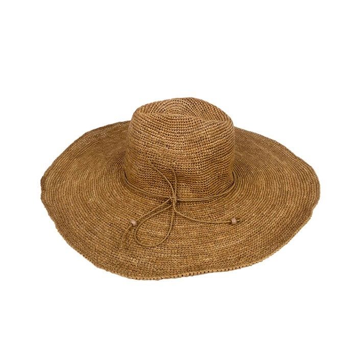 MADE IN MADA Aziz Hat - Light Brown HAT - Zabecca Living