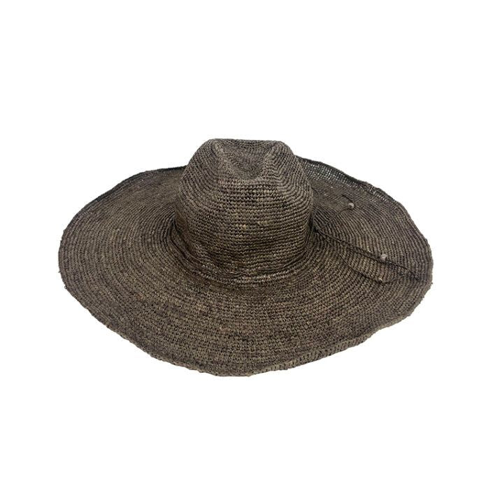 MADE IN MADA Aziz Hat - Taupe HAT - Zabecca Living
