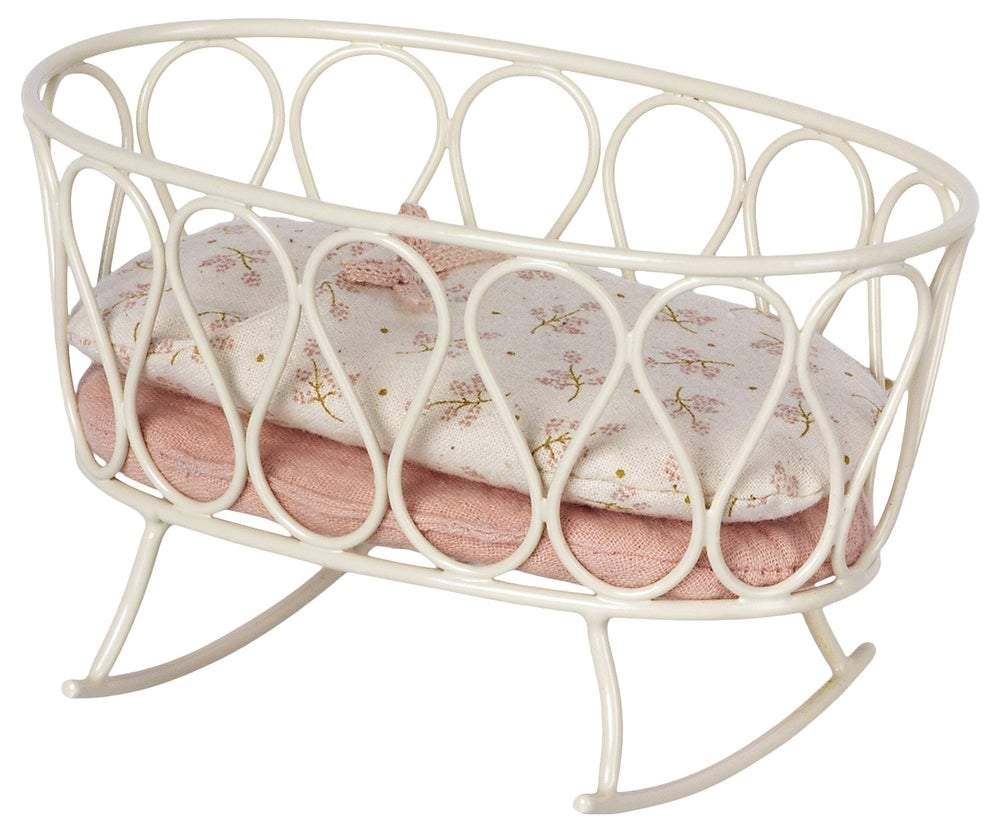 MAILEG Cradle With Sleeping Bag - Rose KIDS (5+ Yrs) - Zabecca Living