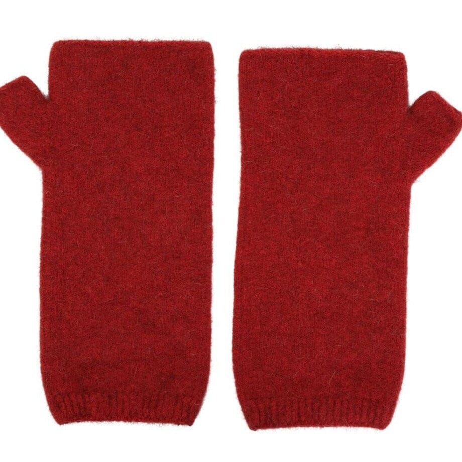 MANAWATU KNITTING MILLS Wristwarmer - Scarlet 709 - Zabecca Living
