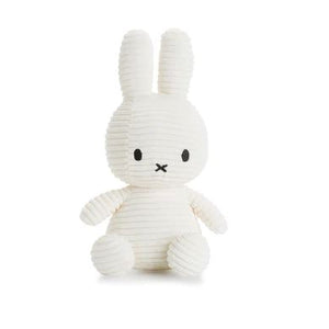 MIFFY PLUSH Miffy Sitting Corduroy - Off White 23cms TODDLER (1-3 Yrs) - Zabecca Living