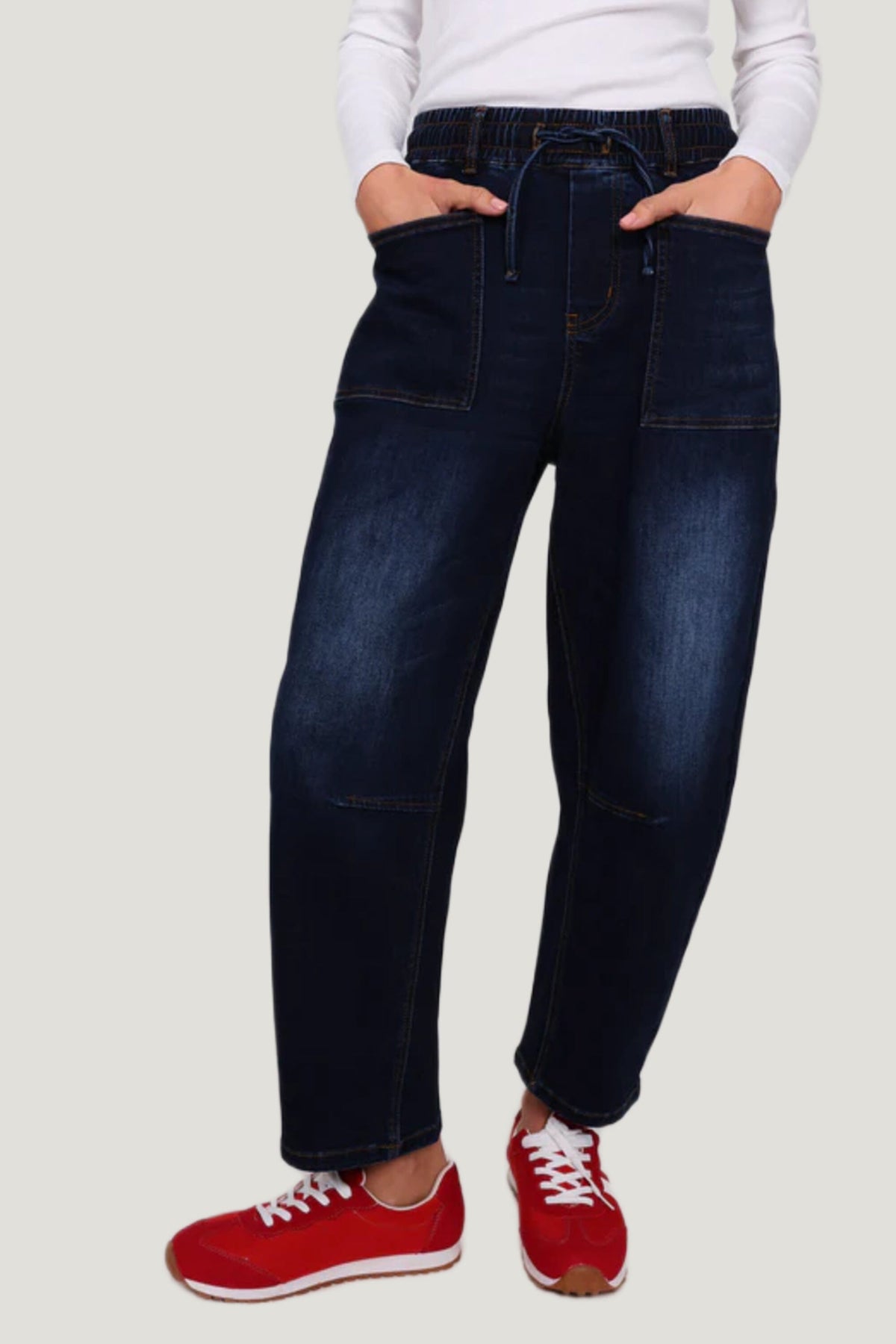 MONACO JEANS Leo Barrel Jeans - Ink JEANS - Zabecca Living