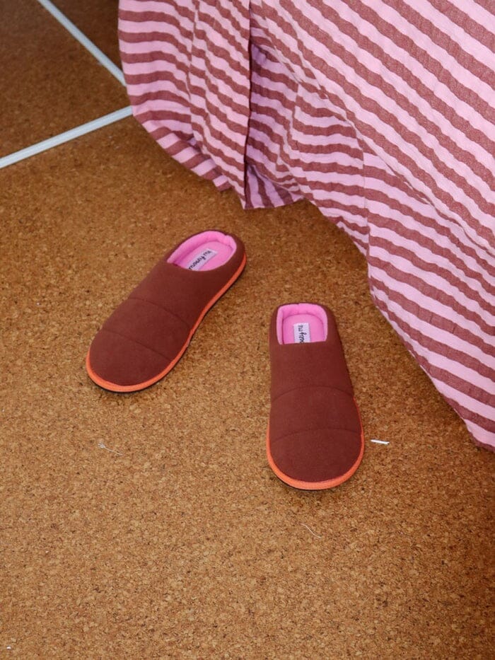 MOSEY ME Cloud Slipper - Chocolate SHOES - Zabecca Living