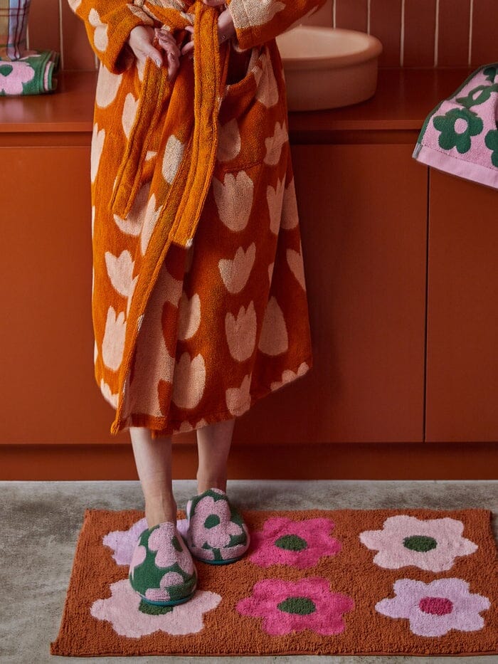 MOSEY ME Flowerbed Bath Mat BATHROOM - Zabecca Living