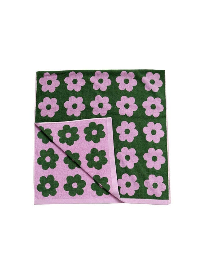 MOSEY ME Flowerbed Bath Towel BATHROOM - Zabecca Living