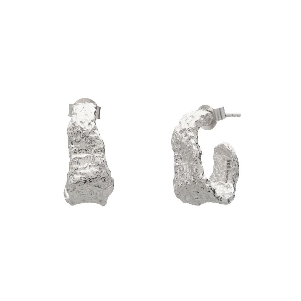 MURKANI Eterna Hoop Earrings - Sterling Silver Earrings - Zabecca Living