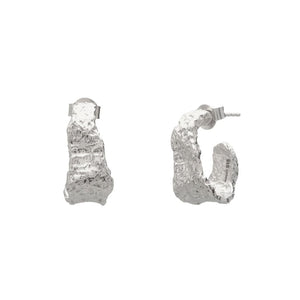 MURKANI Eterna Hoop Earrings - Sterling Silver Earrings - Zabecca Living