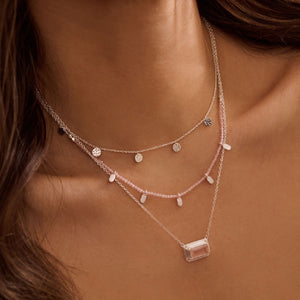 MURKANI Grace Disc Choker - Sterling Silver Necklace - Zabecca Living
