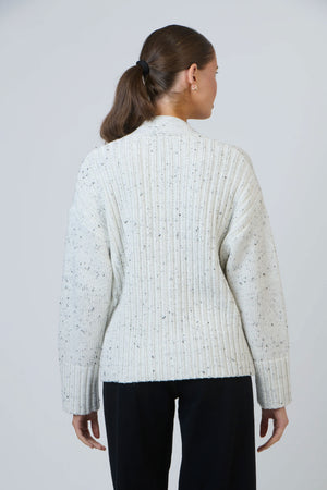 NAMASTAI Short Waisted Cardigan - Storm CARDIGAN - Zabecca Living