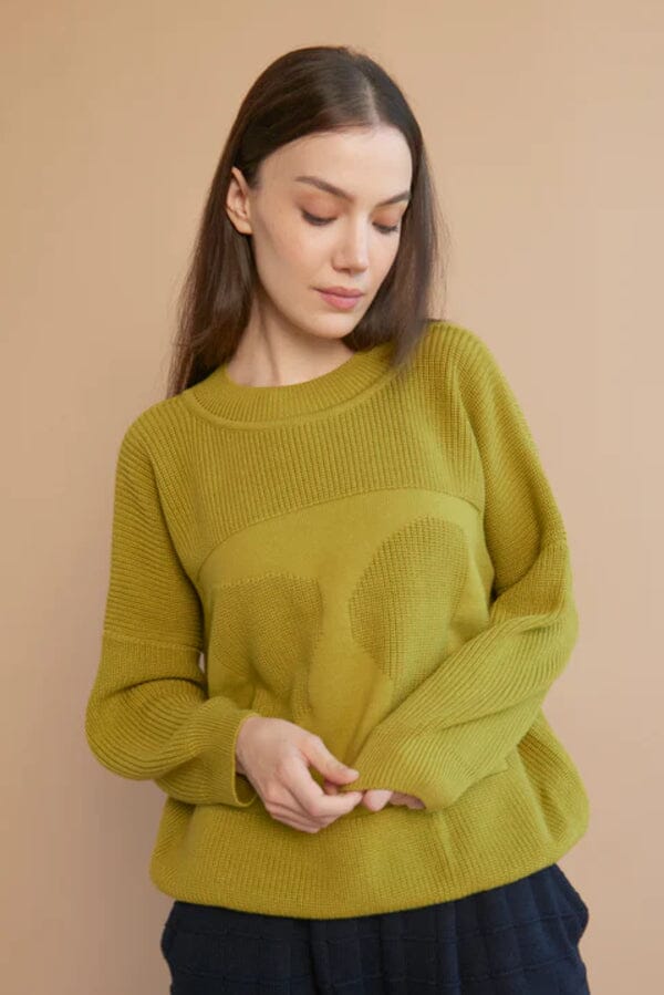 OAT AVA Moa Jumper - Pistachio Jumpers + Knitwear - Zabecca Living