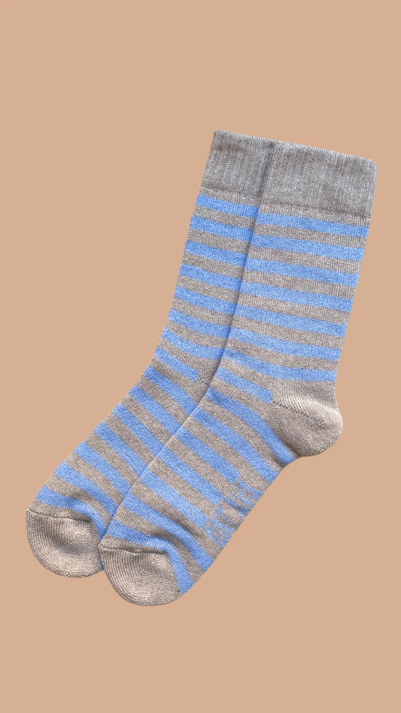 Oat Ava Winter Socks - Dawn Fog Socks - Zabecca Living