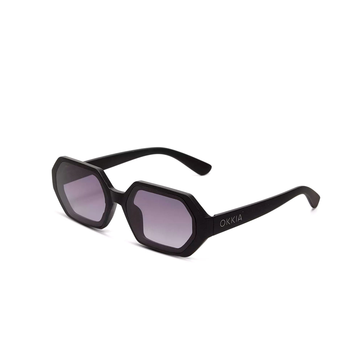 OKKIA Andrea Sunglasses - Black Sunglasses - Zabecca Living