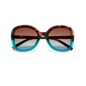 OKKIA Anna Sunglasses - Havana & Blue Sunglasses - Zabecca Living