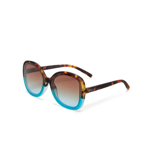 OKKIA Anna Sunglasses - Havana & Blue Sunglasses - Zabecca Living